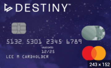Destiny credit card