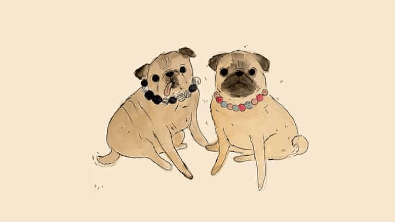 Clipart:2mooyhv3svg= Pug Drawing