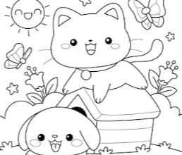 Cute:0dislzmpni0= Coloring Sheet