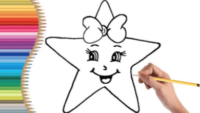 Cute:0scen_Kywfq= Star Drawing