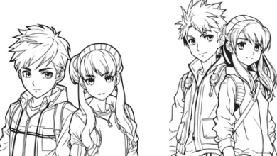 Cute:2a0gqtkia2c= Anime Coloring Pages