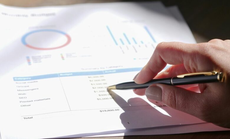 financial risk assessment report