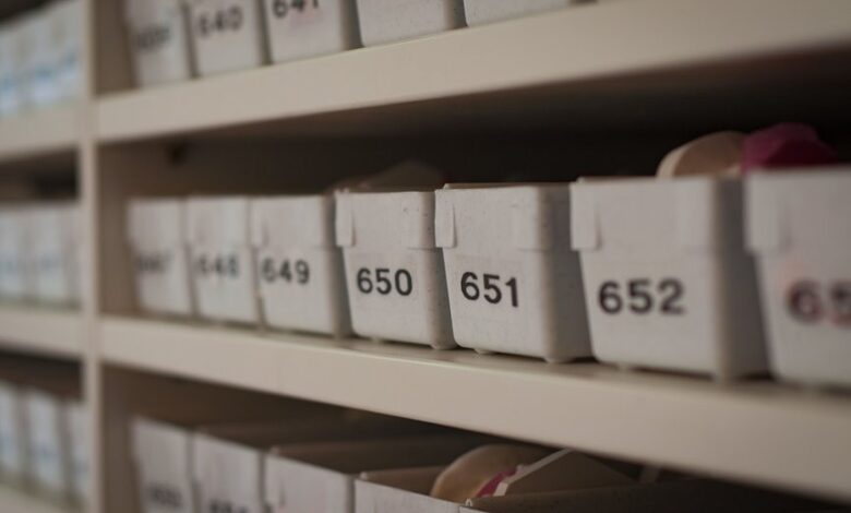 four numbers in registry archives